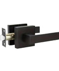 Privacy Door Handles With Heavy Duty Matte Lever Hardware And Keyless Interior Knob Lockset For Bedroom And Bathroom No Key Hassle