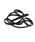 2GT Closed Loop Timing Belt, 6mm wide, lengths 162 to 182 mm, durable drive belt for precise timing in RC cars and machinery