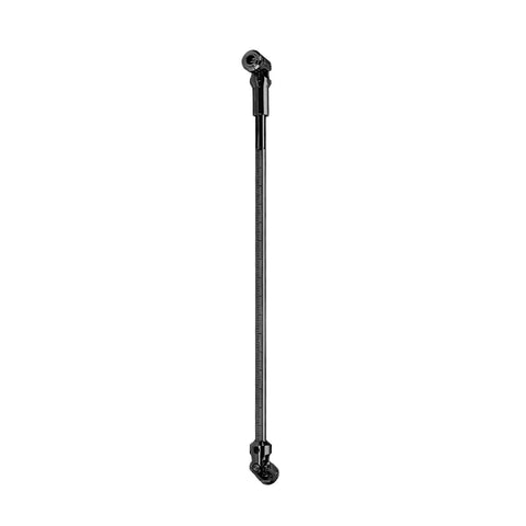 Beefy Steel Cut To Length Drive Shaft With Universal Joint For 68 To 229mm Length RC Crawler LCG Rigs Capra SCX10 Pro Two Pack Black CNC Machined Stainless Steel With Spline Engagement Fits 5mm Output Includes 4mm Set Pins For Pinion And Transmission, black stainless shaft