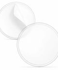 Clear Adhesive Mounting Discs For Suction Cups 2 Pack Heavy Duty Easy Pop On Mounts showing front and back view