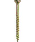 8 By 2 Inch Gold Finish Wood To Wood Cabinet Screw With Type 17 Drill Point Self Piloting For Cabinets Framing Shelving And Subfloors 1Lb Pack Heavy Duty Construction Fastener