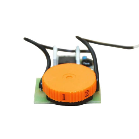 Pro Grade 250V 12A Angle Grinder And Polishing Machine With High Power 180 230 Speed Controller Switch For Electric Tools, Reliable Electronics, Precision, And Stable Performance orange speed controller switch on circuit board