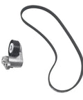 Heavy Duty Serpentine Drive Belt Tensioner Kit Fits Chevy Silverado And Express 1999 To 2008 Including 48L 53L 57L 60L 62L Engines metal tensioner and belt