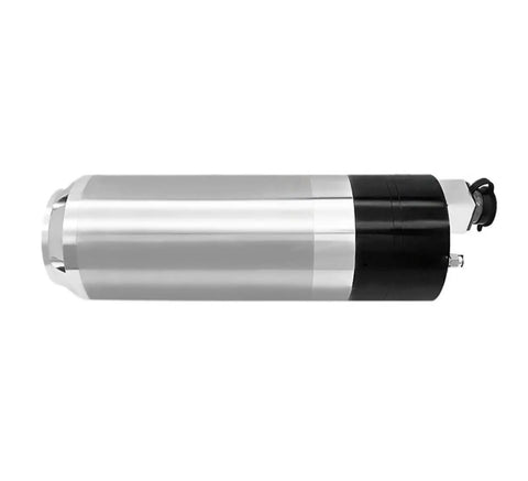 Built Like A Tank High Speed Electric Spindle Motor Water Cooled 7.5 KW 150 MM Bore Fits CNC Machine Tools 220V Or 380V side view