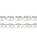 Axle Spacers For 10mm Hubs, 5x15x10mm, Multi Thickness 2mm 3mm 5mm, 15mm Tall Wheel Hub Spacers, Pack Of 10 For Bicycle And Bike Wheel Axles