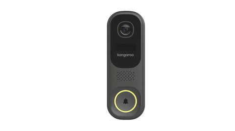 Front view of Video Doorbell With Chime And Outdoor Security Camera Weatherproof WiFi Doorbell Camera 2 Way Talk Motion Alerts