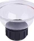 Triple Stage Fume Extractor With Heavy Duty Suction And Flex Hose Kickin Soldering Smoke and Welding Dust Straight To The Filter clear plastic bowl attachment