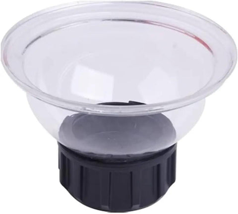 Triple Stage Fume Extractor With Heavy Duty Suction And Flex Hose Kickin Soldering Smoke and Welding Dust Straight To The Filter clear plastic bowl attachment