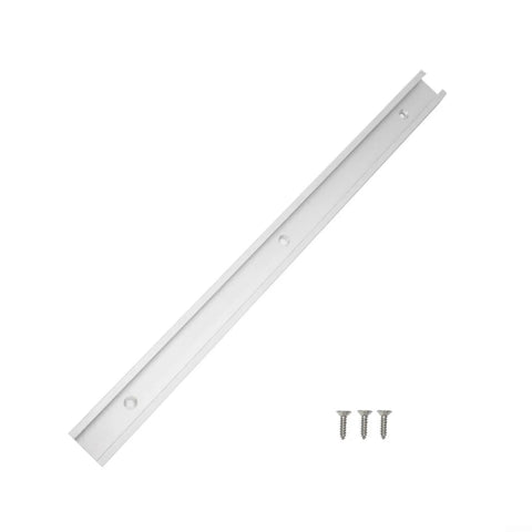 Sliding Miter Bar For Table Saw And Workbench With 30mm Slot And 19mm Bar In A 400mm T Track Built From 6061 Aluminum Alloy For Smooth Precise Cuts And Heavy Duty Craftsmanship with three screws