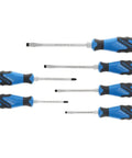 Six Piece PH And Slotted Screwdriver Set With Striking Cap Durable Hex Bolster Eco Friendly Cardboard Box Perfect For DIY Home And Shop