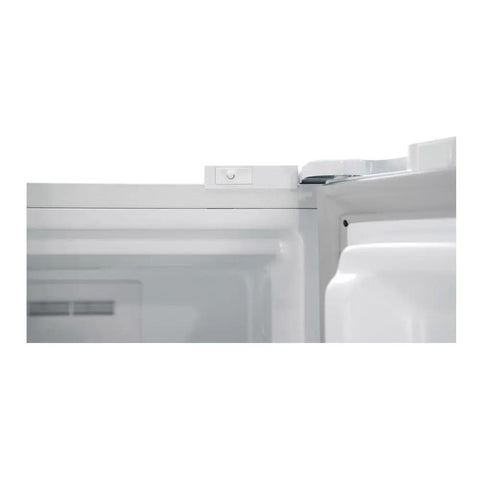 Spacious 33 Inch Convertible Upright Freezer And Refrigerator With 20 Point 2 Cubic Feet Stash Room exterior control panel detail