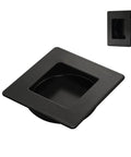Square Recessed Sliding Closet Door Finger Pulls For Pocket Bypass And Barn Doors, 2-3/4 Inch Outer, Inner 2-1/8 Inch Diameter, Stainless Steel