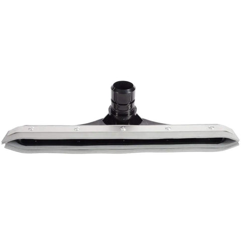 Heavy Duty Wet Dry Squeegee Vacuum Tool With 2 Piece S-Wand For 1.5 Inch Hose, dual blade edges for quick liquid pickup