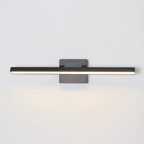 24 Inch Black Vanity Light For Bathroom, Modern LED Wall Sconces With Rotatable Heads, 3000K Soft White, Mounted over mirror