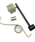 Top Notch Tangerine Chain Tensioner With Roller Kits For Bashan 200cc BS200 ATV Quad BS200S7 Keeps Your Drive Smooth And Ready For Rough Trails Without Any Slipping Or Skipping Gears. roller kit, metal spring and black arm on white background