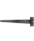 Six Piece T Shaped Rust Proof Iron Door Hinges In Black Finish 10 Inch Heavy Duty Yet Quiet For Wooden Doors And Background Walls Galvanized Rust Resistant Easy Install With Six Fixing Holes