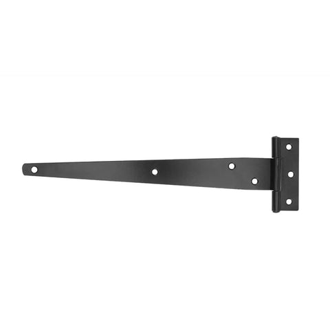Six Piece T Shaped Rust Proof Iron Door Hinges In Black Finish 10 Inch Heavy Duty Yet Quiet For Wooden Doors And Background Walls Galvanized Rust Resistant Easy Install With Six Fixing Holes
