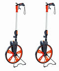 Shop Floor Pro Measuring Wheel Double Pack With Beefy Pistol Grip And Instant Zero Reset Dial for accurate distance tracking.