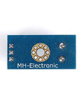 Solid Build 10 Pack DC 0 To 25V Voltage Detection Sensor Module, Analog Voltage Divider Board with connector pins and mounting holes.