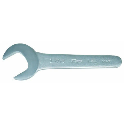 Beefy Chrome 2 Inch Service Angle Wrench With 30 Degree Head, Thin Profile For Jam Nuts And Tight Spots, Durable Tool