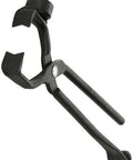 Side view of Vim Tools V216 hub and dust cap plier, black steel automotive tool