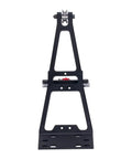Front view of Rescue Tow Truck Wrecker Kit DIY Tool For One Tenth Scale RC Crawlers Featuring CNC Machined Aluminum Alloy Anodized Finish
