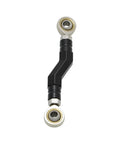 Adjustable Mid Control Rear Brake Shift Lever Linkage For 2018 To 2024 Harley Softail M8 Low Rider S Street Bob FXBBS FXST FXLRS FXLRST FXRST Standard CNC Machined Aluminum With Stainless Heim Joints For Smooth Shifts. black adjustable rear shift linkage with stainless Heim joints