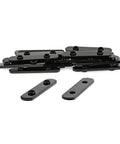 Rock Solid Heavy Duty Double Threaded T Nuts For Aluminum Extrusion 5/16 18 Black Zinc Steel T Slot Hardware Pack Of 25 stacked black t nuts.
