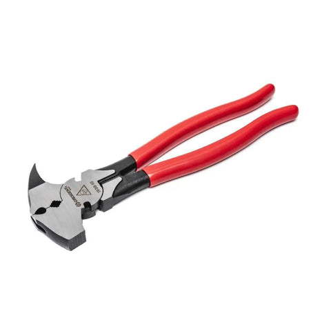 Heavy Duty Solid Joint Fence Tool Pliers, 10 Inch, Ergonomic Dipped Handle, Pro Grade Hand Tool For Fencing Installations And Tough Jobs