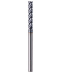 BestParts solid carbide long end mill, AlTiN-coated, 4-flute square end, 1/4 dia, 1/4 shank, 1-1/2 LOC, 4 OAL