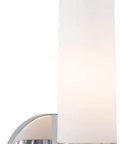 Saber Chrome Wall Sconce, 1 Light, 60 Watt Max, Dimmable Fixture With Mounting Hardware, 12.5 Inch High By 4.75 Inch Wide, Bulb Not Included