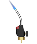 Propane Gas Welding Torch With Adjustable Webbed Flame, 360 Degree Rotating Tube, High Intensity Torch For Soldering, side view