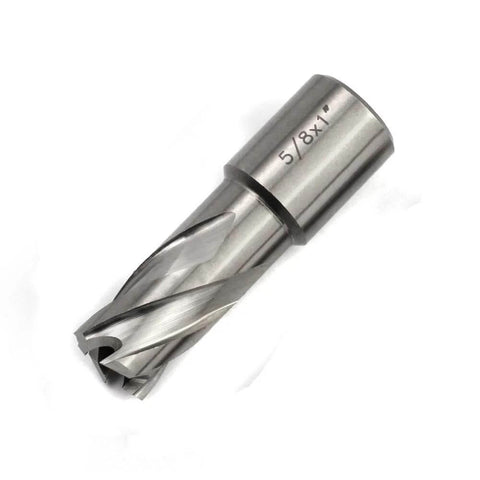 Oscarbide 5/8x1 annular cutter with Weldon shank for magnetic drill press, 5/8 in diameter and 1 in depth of cut