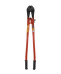 36 Inch Bolt Cutter With Steel Handles, Beefy Vinyl Grips, Flat Grip Ends for 90 Degree Cuts, Center-Cut Jaws for Soft to Hard Metals