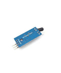 Smart Car Robot Reflective Photoelectric IR Obstacle Avoidance Sensor Module 3 Pin Output for Arduino Raspberry Pi DIY Robots High Precision Front Obstacle Detection with Green Indicator blue PCB with 3-pin header