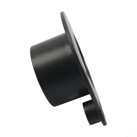 Premium Outboard Motor Cable Conduit Sleeve And Flange Kit With Split Design For Easy Install On Pre-Wired Boats, Rust Resistant Pp Marine Sheath Protects Wiring From Harmful Elements And Keeps Cables Tidy With Stainless Steel Screws. Black PP split cable conduit sleeve with flange for pre-wired boats