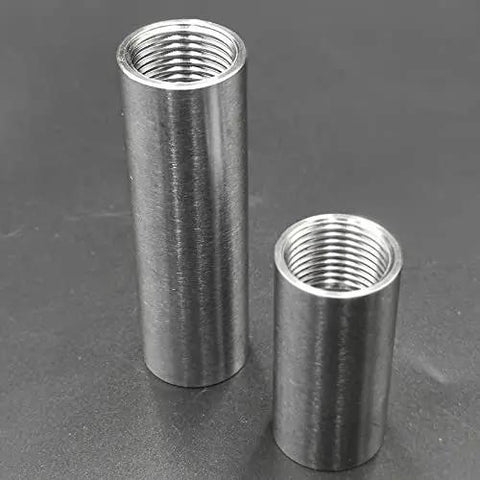 Workhorse Stainless Steel Hose Adapter And Tap Connector With One Eighth To One Inch BSP Threads, 304 barrel nipple pipe fitting, two sizes