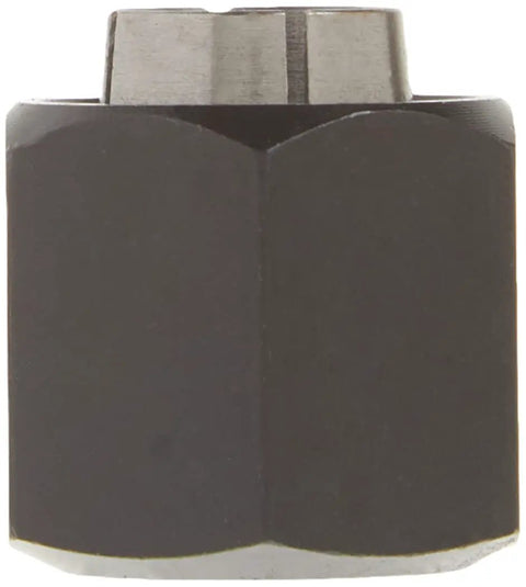 Close-up of Half Inch Collet Chuck For Bosch 1613 1617 1618 1619 Series Routers Durable High Precision Router Accessory metal view