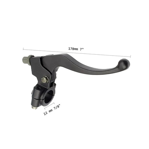 Right Side Clutch Brake Lever Perch Seven Eighths Inch 22mm Fit Honda XR CRF XL XR50 CRF50 70 125 with measurements