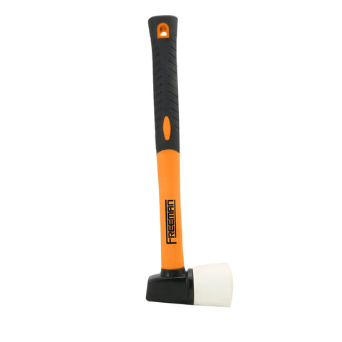 Mallet included with 3-In-1 Pneumatic Flooring Nailer And Stapler, 15.5-Gauge Staples And 16-Gauge Cleats, 2-Inch Capacity
