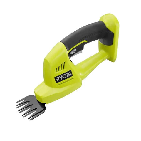 ONE Plus 18 Volt Cordless Grass Shear And Shrubber For Easy Yard Trimming, Lightweight With Overmold Grip, Lithium Ion Battery Not Included