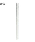 M8 X 100mm Zinc Plated Fully Threaded Rods 10 Piece Industrial Stud Kit for CNC Frames T Slot Systems and Sliding Slots