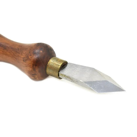 Marking Knife For Woodworking With Red Handle Small Size Ultra Precise Scribing Tool For Dovetails Tenons And Layout Lines