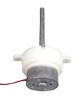 Geared DC Motor for DIY Projects 3V 10RPM and 6V 21RPM with 65mm output shaft, quiet running low noise, high stability.