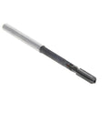 Chucking reamer, 5mm, tungsten steel, round shank with straight flutes (side view)