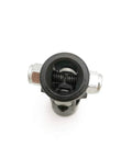 Heavy Duty 3/4 Double D To 3/4 Round Single Steering Shaft Universal U Joint Built Like A Tank With Solid Billet Steel top view
