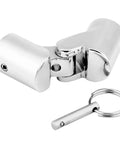 Marine Grade 316 Stainless Steel Boat Railing Pipe Connector Folding Swivel Coupling Tube Fitting For Saltwater Boats Built To Last Hardware 25mm 1 Inch Mirror Polish Finish Corrosion Resistant