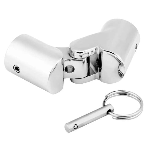 Marine Grade 316 Stainless Steel Boat Railing Pipe Connector Folding Swivel Coupling Tube Fitting For Saltwater Boats Built To Last Hardware 25mm 1 Inch Mirror Polish Finish Corrosion Resistant