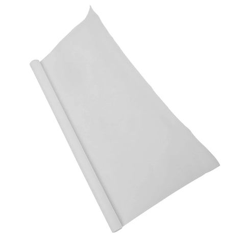 PTFE Film Sheet Plate 0.1mm Thick 300mm By 1000mm Heavy Duty for extreme temperatures, shown rolled and unrolled