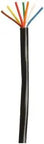 Underground Sprinkler System Wire 18 Gauge 7 Conductor 30 Volt 250 Feet Black Irrigation Cable UL Listed Spooled